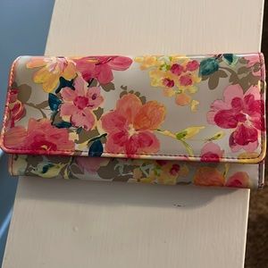 Floral wallet